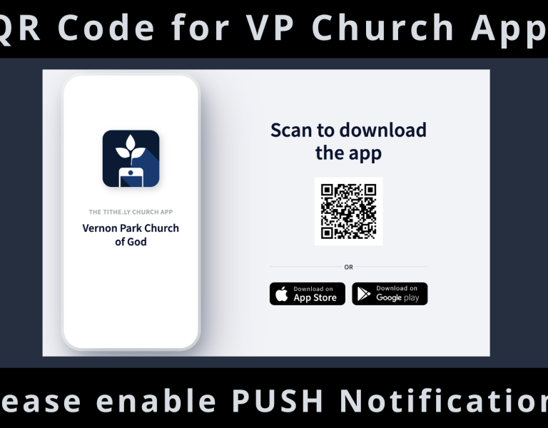 Get Connected ~ Download the VPCOG Church APP